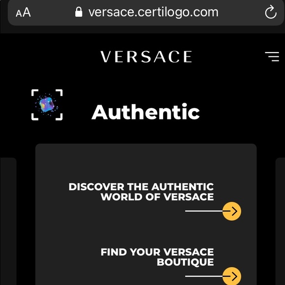 Vintage Versace Silk Tie - Picture 4 of 4